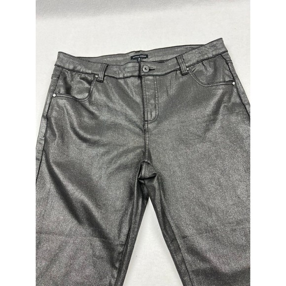 Universal Standard black jeans with sparkle size 12 NWT - Picture 2 of 8